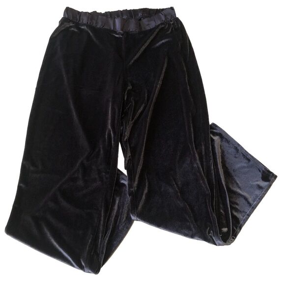 Tahari Women’s Sleepwear Pajama Set ￼Velour Plum Shimmer Size Small - Picture 10 of 16